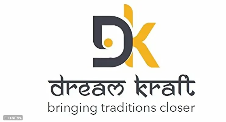 DreamKraft Medium Brass Colored Akhand Diya for Pooja and Festival Decoration-thumb4