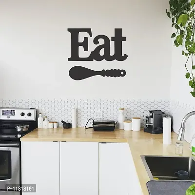 DreamKraft Eat Kitchen Sign Wooden Wall Plaque Wall Decoration for Home Office, Living Room and Gifting D?cor-thumb0