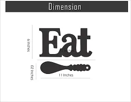 DreamKraft Eat Kitchen Sign Wooden Wall Plaque Wall Decoration for Home Office, Living Room and Gifting D?cor-thumb3