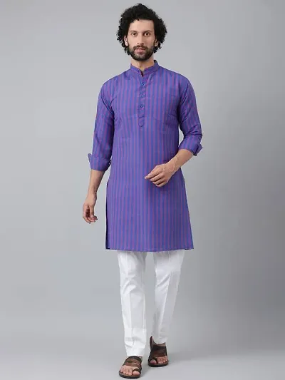 Beautiful Striped Kurta For Men