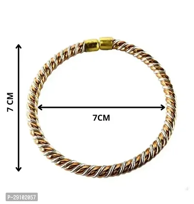 Alluring Golden Brass Agate Bracelets For Men