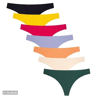 Buy DRESSABLY Women's Multicolor Seamless Hipster Ice Silk Panty Pack of 2  (Size : M) Online In India At Discounted Prices