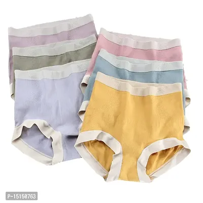 Buy DRESSABLY ?Women's Cotton Spandex High Waist Panty-Pack of 3 (Color May  Vary) (Free Size:30 to 34) Online In India At Discounted Prices