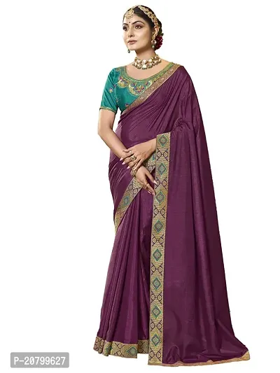 Stylish Fancy Designer Cotton Silk Saree With Blouse Piece For Women