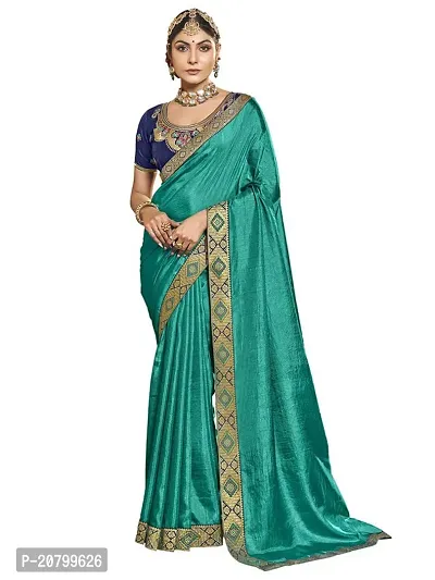 Stylish Fancy Designer Cotton Silk Saree With Blouse Piece For Women-thumb0