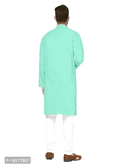 Stylish Men Kurtas , Fashi MenS Cotton Straight Kurta-thumb4