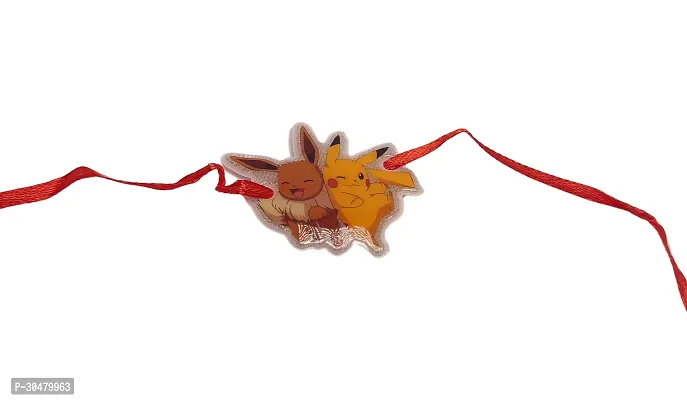 Pikachoo Glitter rakhi for Kids-thumb0