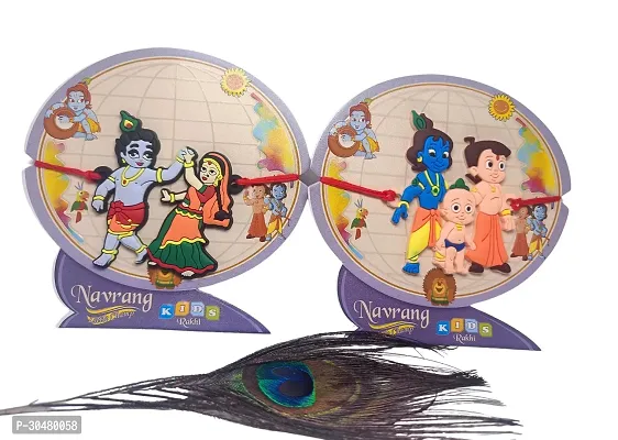 Radha Krishna  Bheem Krishna Rakhi For Kids