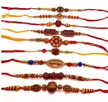 Desginer Rakhi Set For Brother Pack Of 9-thumb1