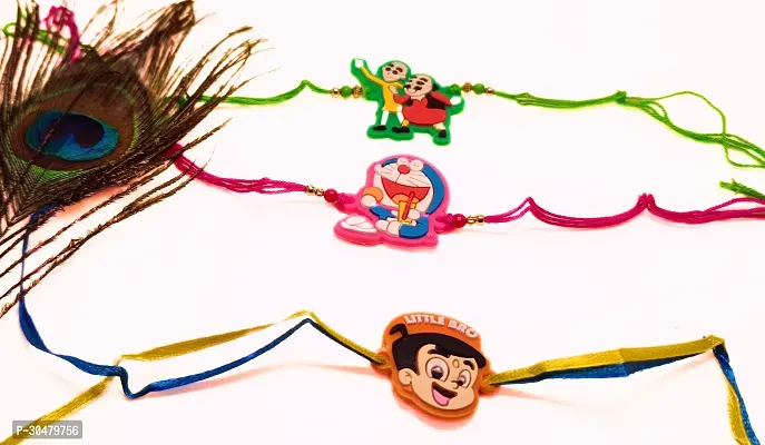 MotuPatlu, Dora, Bheem cartoon rakhi for Kids-thumb2