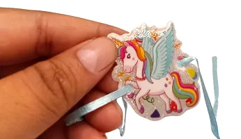 Unicorn Glitter rakhi for Kids-thumb1