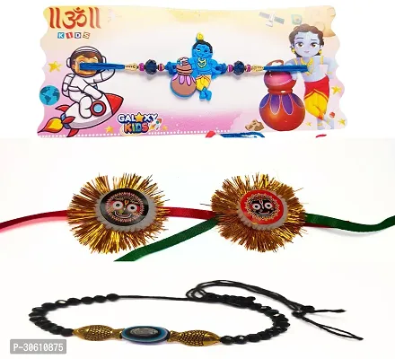 Combo of 3 Rakhi  with Bracelet-thumb0