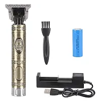 Stainless Steel Trimmer Set 6 in 1 Electric Hair Trimmer for Men Grooming Zero  Cordless Hair Clippers-thumb1