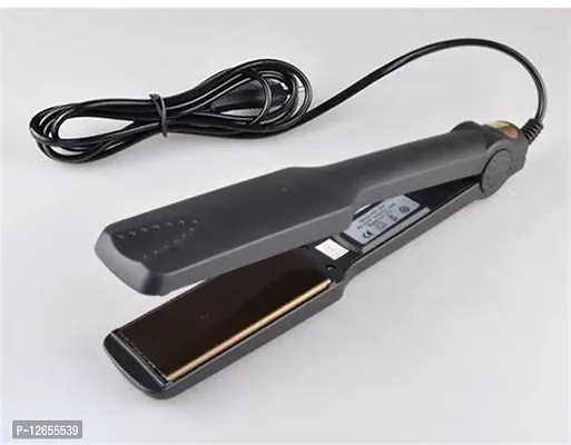 PROFESSIONAL KM-329 BLACK HAIR STRAIGHTENER-thumb2