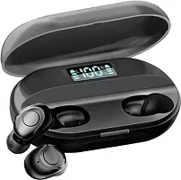 Bluetooth T-2 Twins Earbuds Headphones 5.0 Mini Stereo Earbuds Sport Headset Built-in Micphone (Black)-thumb2