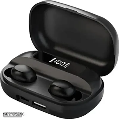 Bluetooth Twins Sports Earbuds T-2 Headphones 5.0 Mini Stereo Calling Music (Black)