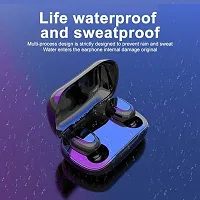 Wireless Bluetooth Earphones TWS L21 Bluetooth Headphones 5.0 Mini Stereo Earbuds Sport Headset Bass Sound Built-in Micphone (Color Black)-thumb2