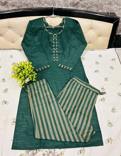 Beautiful Kurta Bottom Set For Women