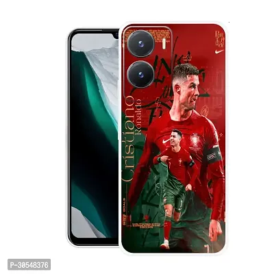 Stylish Back Cover For Vivo T2x 5G, V2253 Ronaldo 7 Printed Back Cover-thumb0