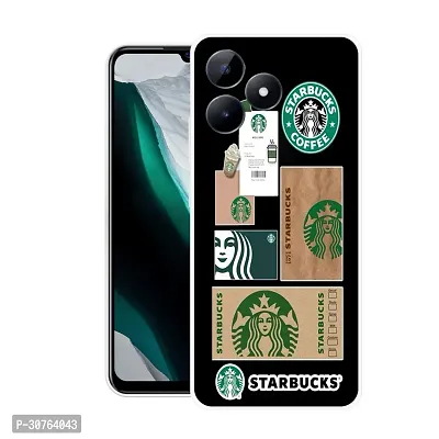 Stylish Printed Back Cover For Realme C53, RMX3762