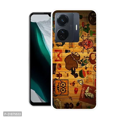 Stylish Back Cover For Vivo T1 Pro 5G, V2151, IQOO Z6 Pro 5G, I2126 Starbucks Coffee Printed Back Cover