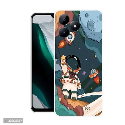 Stylish Printed Back Cover For Realme C53, RMX3762