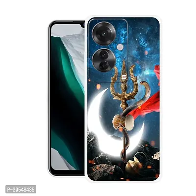 Stylish Back Cover For OPPO F25 Pro 5G, CPH2603 Mahadev Lord Mahadev Mahakal Shiva Shiv Ji Printed Back Cover-thumb0