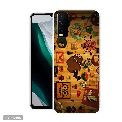 Stylish Back Cover For VIVO Y20,Y20A,Y20G,Y20i,Y20T,Y12G,Y12S Radha Krishna, Lord Krishna Printed Back Cover