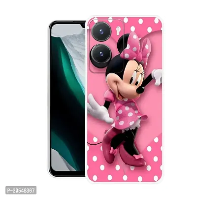 Stylish Back Cover For Vivo T2x 5G, V2253 Mickey Mouse Printed Back Cover-thumb0