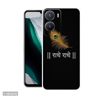 Stylish Back Cover For Vivo T2x 5G, V2253 Radha Krishna Lord Krishna Printed Back Cover