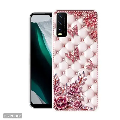 Stylish Back Cover For VIVO Y20,Y20A,Y20G,Y20i,Y20T,Y12G,Y12S Butterfly Printed Back Cover-thumb0