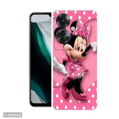 Stylish Back Cover For OPPO F25 Pro 5G, CPH2603 Mickey Mouse Printed Back Cover