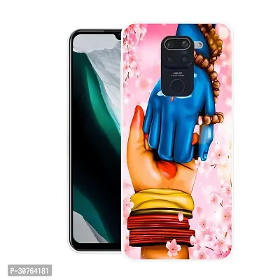 Stylish Printed Back Cover For REDMI Note 9, M2003J15SI-thumb0