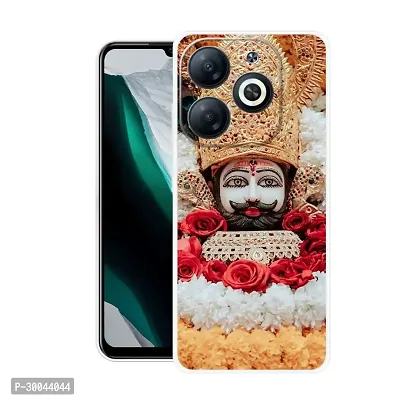 Stylish Back Cover For Infinix SMART 8 HD, X6525 Jai Shree Shyam, Khatu Shyam Ji, Hare Ka Sahara Printed Back Cover-thumb0