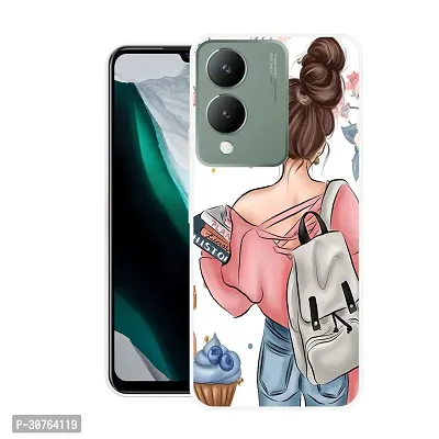 Stylish Printed Back Cover For Vivo Y17s, V2310