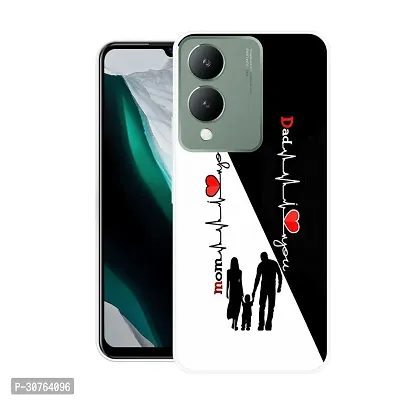 Stylish Printed Back Cover For Vivo Y17s, V2310