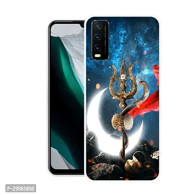 Stylish Back Cover For VIVO Y20,Y20A,Y20G,Y20i,Y20T,Y12G,Y12S Radha Krishna Lord Krishna Printed Back Cover-thumb0