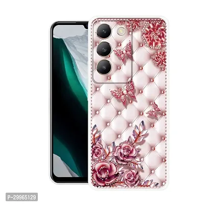 Stylish Back Cover For vivo Y200e 5G0e 5G, V2336, vivo T3 5G, V2334 Butterfly Printed Back Cover-thumb0