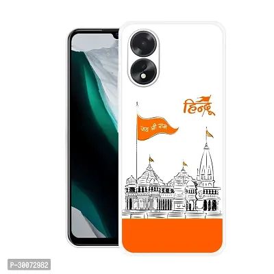 Stylish Back Cover For OPPO A38, CPH2579, OPPO A18, CPH2591 Hindu Printed Back Cover