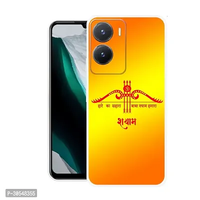 Stylish Back Cover For Vivo T2x 5G, V2253 Jai Shree Shyam, Khatu Shyam Ji, Hare Ka Sahara Printed Back Cover