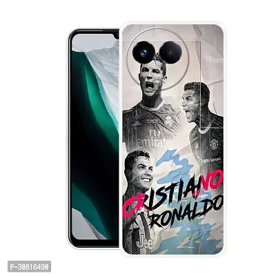 Stylish Back Cover For realme 11x 5G, RMX3785, realme C67 5G, RMX3782 Ronaldo 7 Printed Back Cover-thumb0