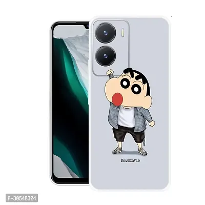 Stylish Back Cover For Vivo Y56 5G, V2225, vivo T2x 5G, V2253 Shinchan Printed Back Cover-thumb0