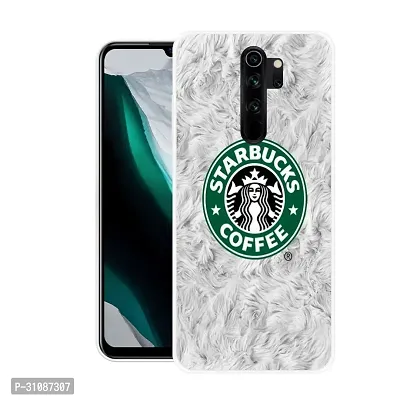 Stylish Back Cover For Mi Redmi Note 8 Pro, MZB8312IN Starbucks Coffee Printed Back Cover