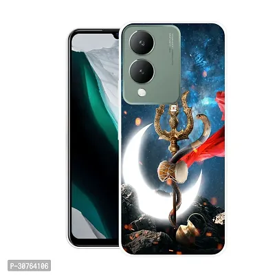 Stylish Printed Back Cover For Vivo Y17s, V2310