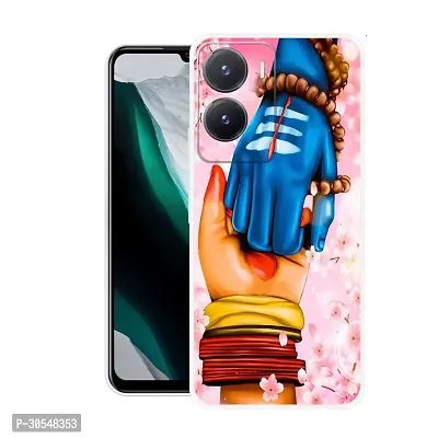 Stylish Back Cover For Vivo T2x 5G, V2253 Mahadev Lord Mahadev Mahakal Shiva Shiv Ji Printed Back Cover-thumb0