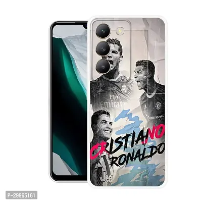 Stylish Back Cover For vivo Y200e 5G0e 5G, V2336, vivo T3 5G, V2334 Ronaldo 7 Printed Back Cover-thumb0