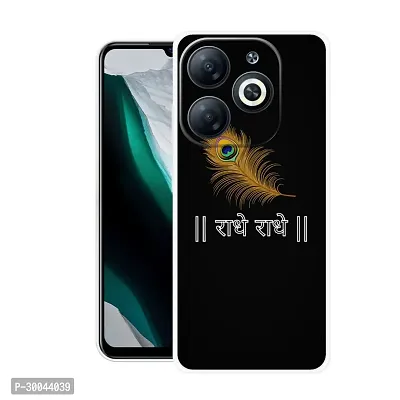 Stylish Back Cover For Infinix SMART 8 HD, X6525 Radha Krishna Lord Krishna Printed Back Cover-thumb0