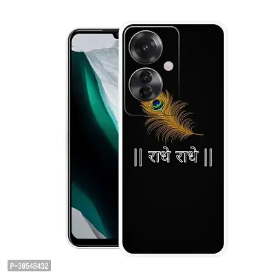 Stylish Back Cover For OPPO F25 Pro 5G, CPH2603 Radha Krishna Lord Krishna Printed Back Cover-thumb0