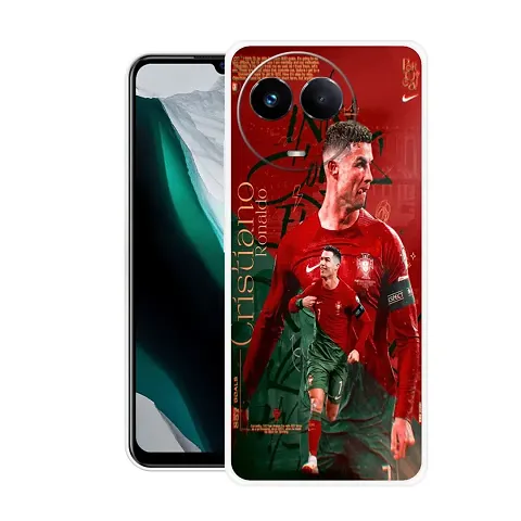 Stylish Back Cover For realme 11x 5G, RMX3785, realme C67 5G, RMX3782 Ronaldo 7 Printed Back Cover