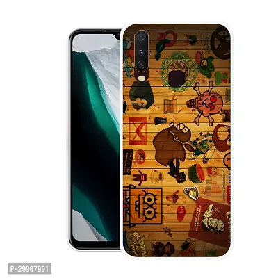 Stylish Printed Back Cover For Vivo Y17, 1902, Vivo Y12, Vivo 1904